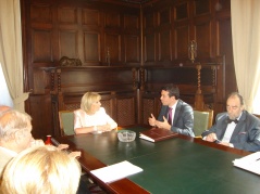 13 September 2011 National Assembly Speaker Prof. Dr Slavica Djukic-Dejanovic receives Macedonian Minister of Foreign Affairs Nikola Poposki